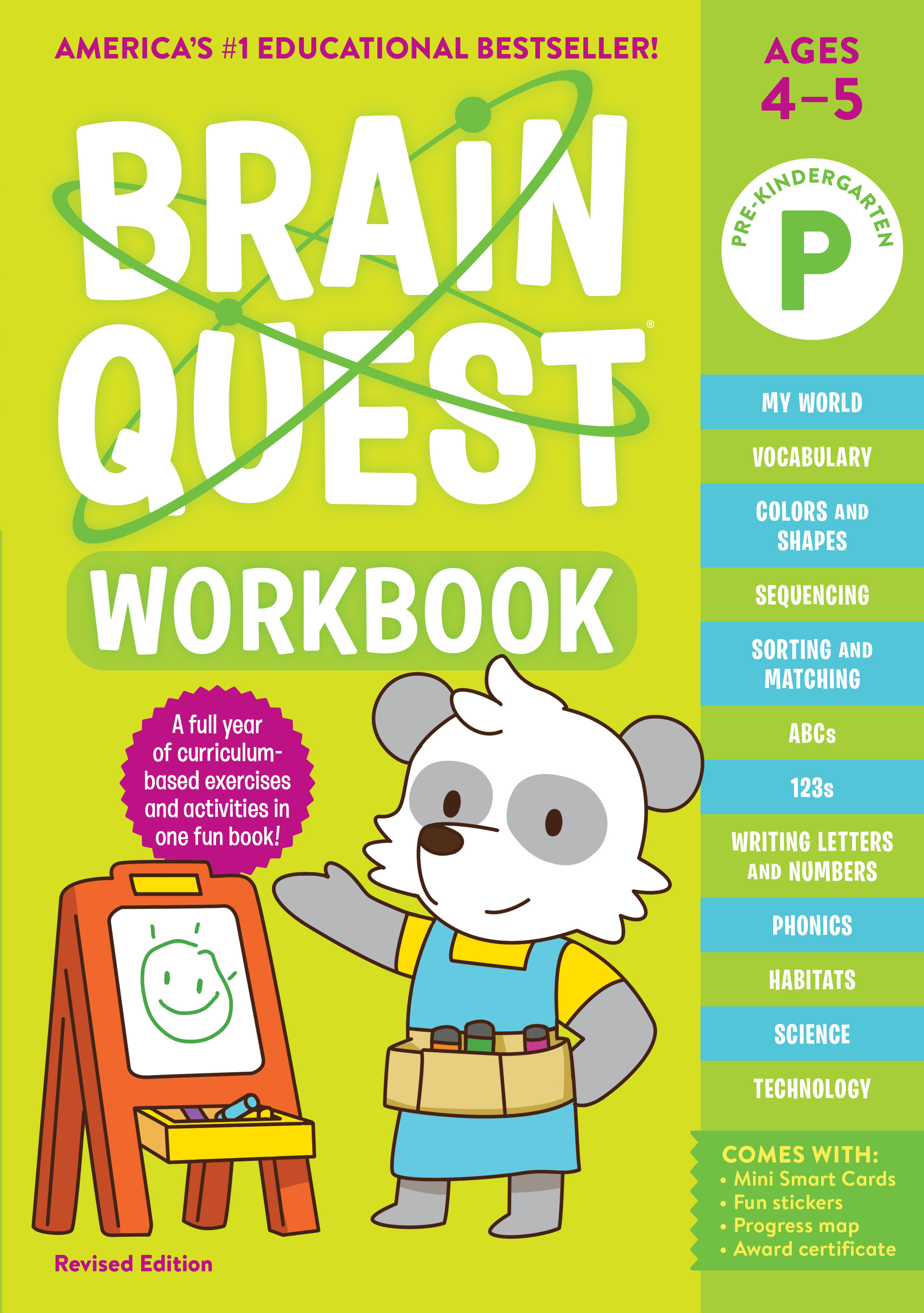 Brain Quest Workbook: Pre-K Revised Edition by Workman Publishing  Hachette Book Group