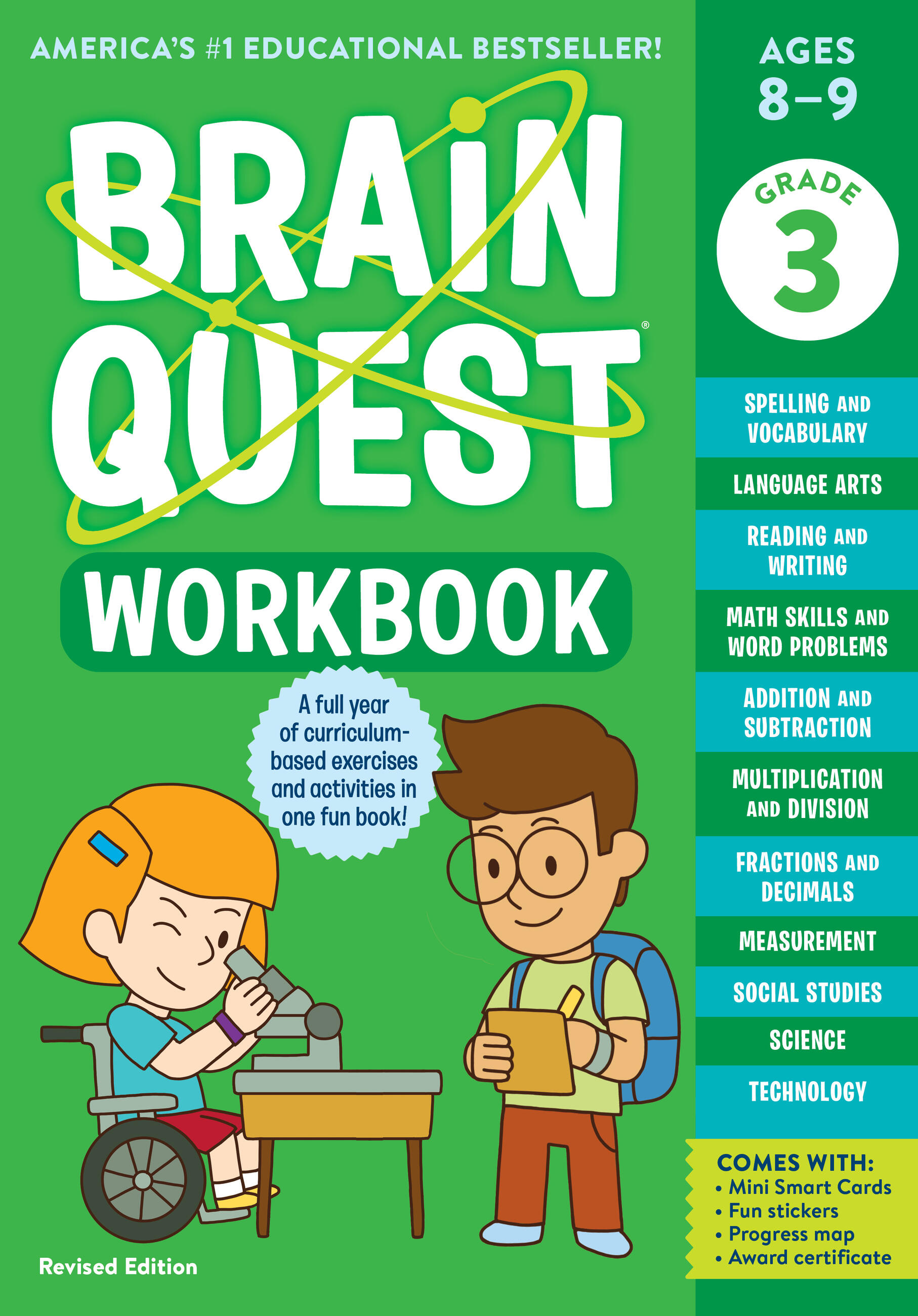 Brain Quest Workbook: 5th Grade Revised Edition by Workman 