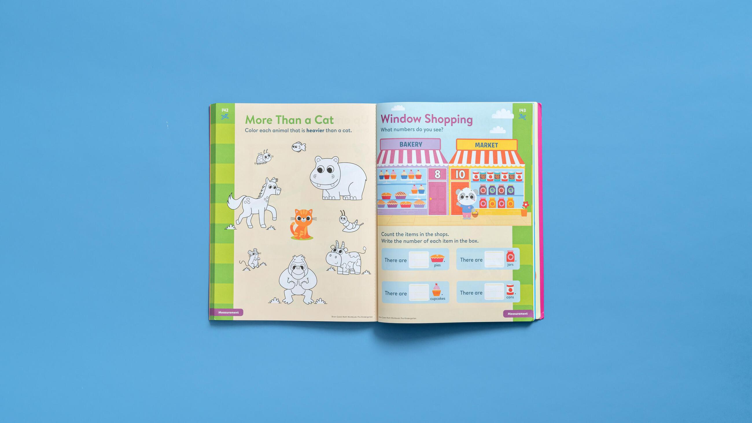 Workman Math Book Brain Quest Math Workbook: Pre-Kindergarten by Workman Publishing ...